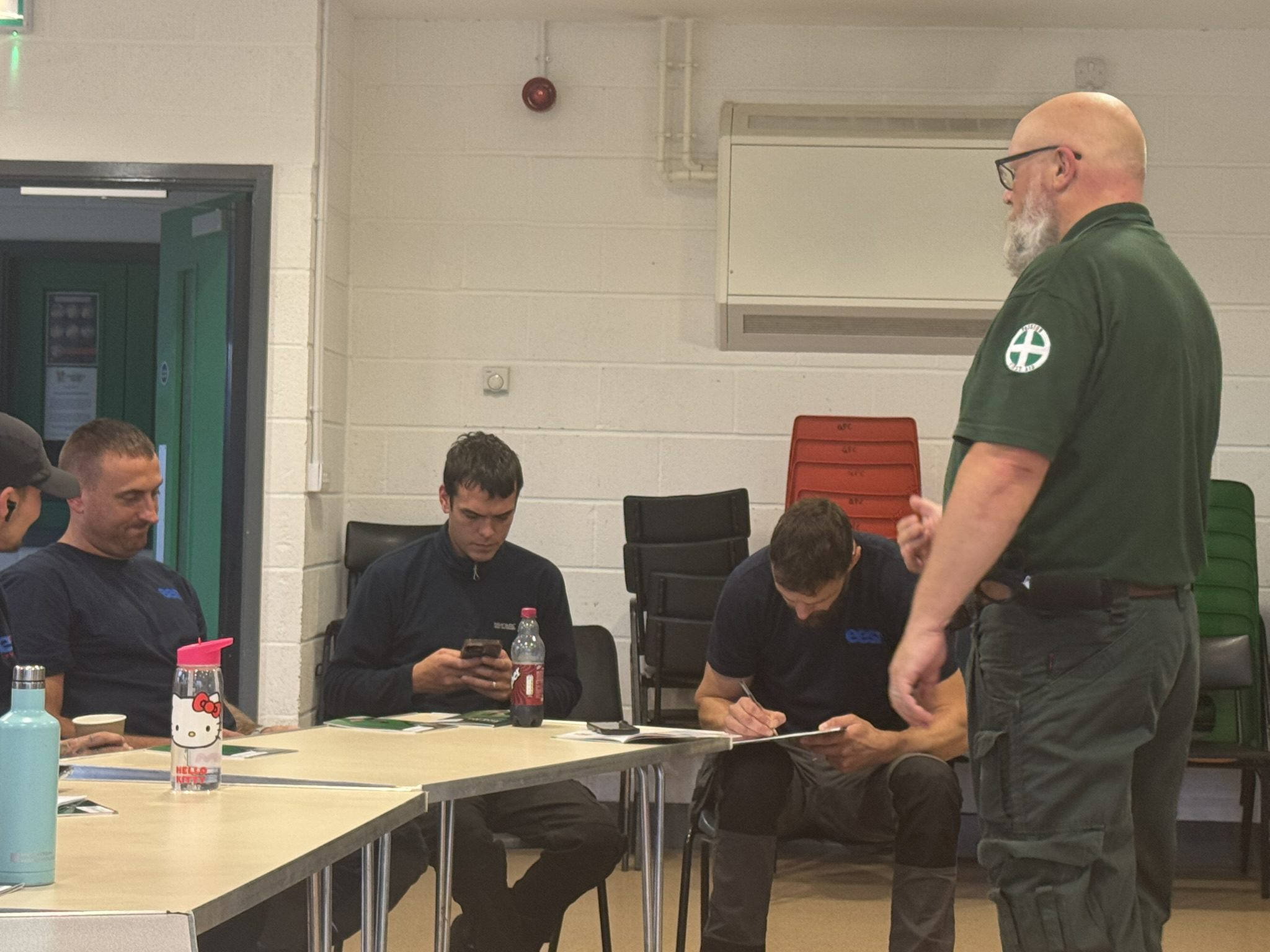 Passion First Aid trainer leading a hands-on first aid training session