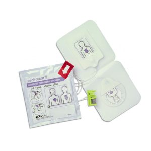 Pedi·padz® II Paediatric Multi-Function Electrodes (8900-0810-01), designed for safe and effective use on children during emergencies.