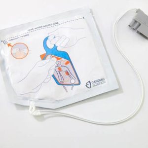 Powerheart G5 Paediatric Pads (XELAED003C) designed for safe and effective defibrillation of children under 8 years or 25 kg.