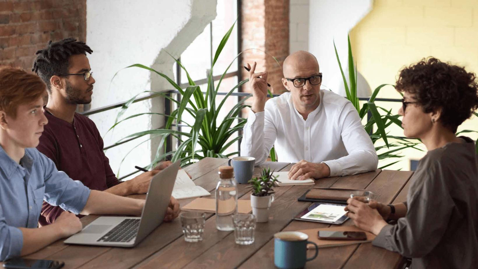 •	Office environments