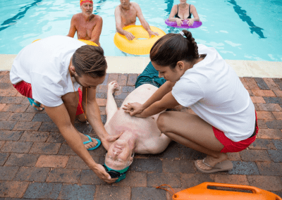 Pool Lifeguard, Intervention, Supervision, and Rescue